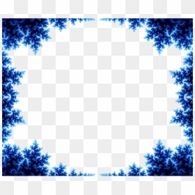 Fractal Mandelbrot Transparent, HD Png Download - ice frame png