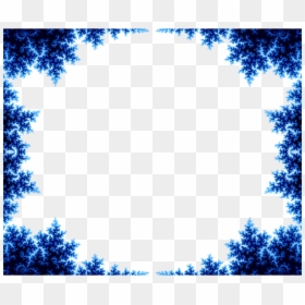 Fractal Mandelbrot Transparent, HD Png Download - ice frame png