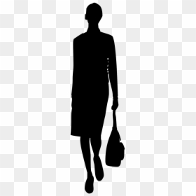 Business Woman Silhouette Png, Transparent Png - suit.png