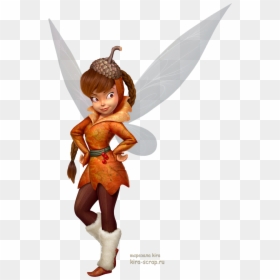 Fawn Tinkerbell Characters, HD Png Download - disney fairy png