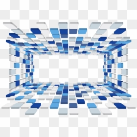 Graphic Abstract Squares Png, Transparent Png - 3d background png