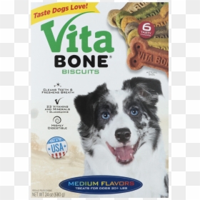 Vita Bone, HD Png Download - dog biscuit png