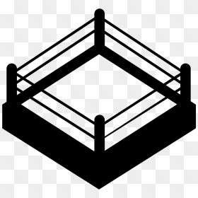 Clip Art Wrestling Ring, HD Png Download - wwe ring png