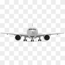 Boeing 767, HD Png Download - black airplane png