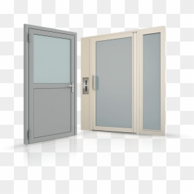 Drzwi Stalowe Do Klatki Schodowej, HD Png Download - elevator doors png