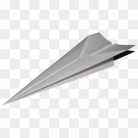 Paper Airplanes, HD Png Download - black airplane png