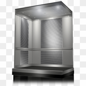 Refrigerator, HD Png Download - elevator doors png