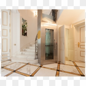 Lift Design For Home, HD Png Download - elevator doors png