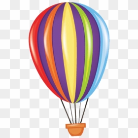 Hot Air Balloon, HD Png Download - orange balloon png