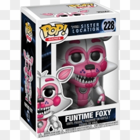 Funtime Foxy Funko Pop, HD Png Download - five nights at freddy's foxy png