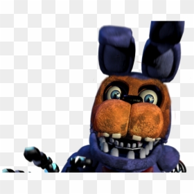 Fnaf Unwithered Bonnie Jumpscare, HD Png Download - five nights at freddy's foxy png