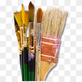 Transparent Paint Brushes Png, Png Download - painters pallet png