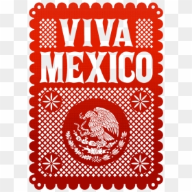 Viva Mexico Papel Picado, HD Png Download - pico de gallo png