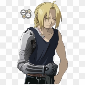 Edward Elric Metal Arm, HD Png Download - alphonse elric png