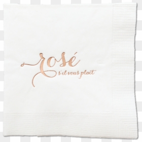 Calligraphy, HD Png Download - cocktail napkin png