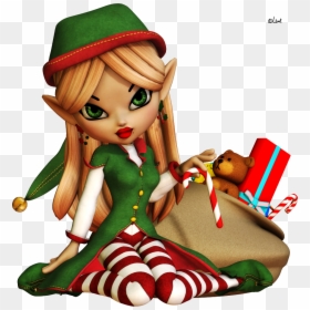 Christmas Elf Png Transparent, Png Download - night elf png