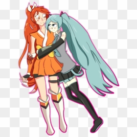 Miku And Crunchyroll Hime, HD Png Download - crunchyroll png