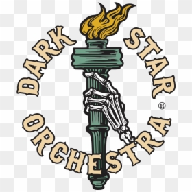 Logo Dark Star Orchestra, HD Png Download - 8 bit fire png
