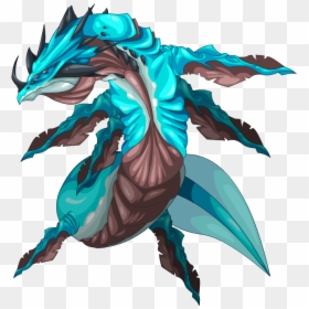 Adventure Quest Water Dragon, HD Png Download - water dragon png
