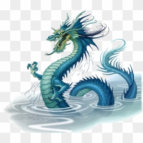 Chinese Dragon Water, HD Png Download - water dragon png