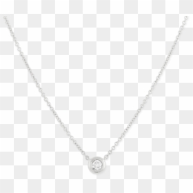 Silver Necklace, HD Png Download - gold chain vector png