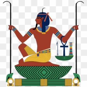 Heh Egyptian God, HD Png Download - egyptian hieroglyphics png