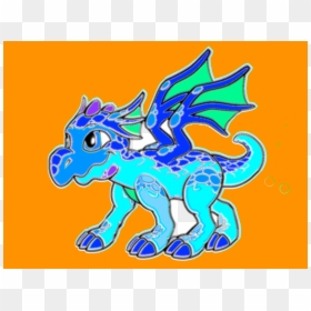 Cartoon, HD Png Download - water dragon png