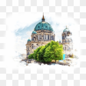 La Cathedrale De Berlin, HD Png Download - brandenburg gate png
