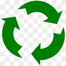 Recycle Arrow Png, Transparent Png - green curved arrow png