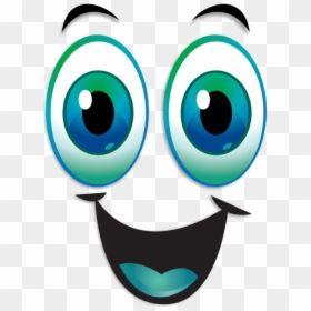 Cartoon Happy Eyes Clipart, HD Png Download - happy cartoon eyes png