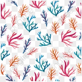 Corales Para Dibujar A Color, HD Png Download - watercolor sun png