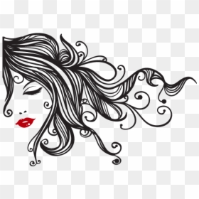Beauty Hair Clipart, HD Png Download - gray hair png