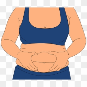 Fat In A Human Body, HD Png Download - gray hair png