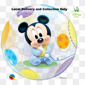 Baby Mickey Mouse Png, Transparent Png - mickey mouse balloons png