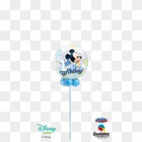 Pink 21st Birthday Balloons, HD Png Download - mickey mouse balloons png