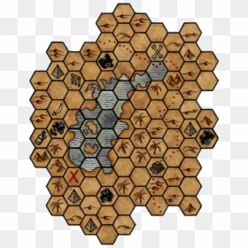 Hex Kit Tilesets, HD Png Download - old parchment paper png