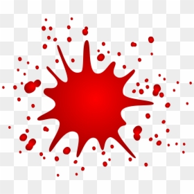 Blood Splash Png Transparent, Png Download - mouth blood png