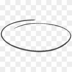 Png Red Drawn Circle, Transparent Png - black marker png