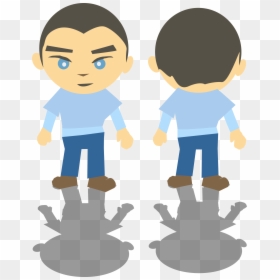 Front Clipart, HD Png Download - cartoon guy png