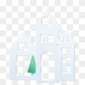 House, HD Png Download - cartoon paper png