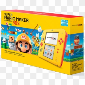Nintendo 2ds Mario Maker, HD Png Download - 2ds png