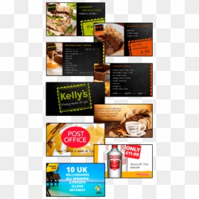 Flyer, HD Png Download - menu board png