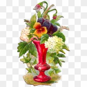 Bouquet, HD Png Download - pansies png