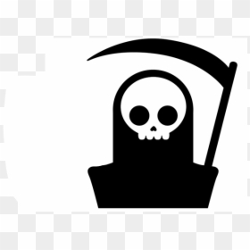 Cartoon Death Simple, HD Png Download - death symbol png