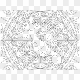 Pokemon Adult Coloring Pages, HD Png Download - kingdra png