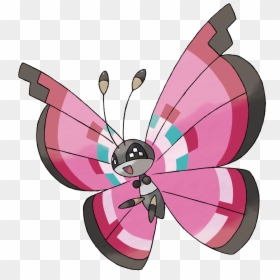 Butterfly Pokemon, HD Png Download - kingdra png