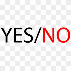 Carmine, HD Png Download - yes no png