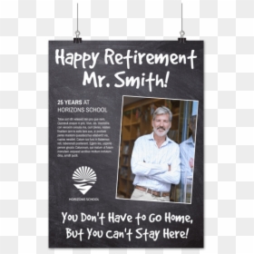 Happy Retirement Poster, HD Png Download - happy retirement png