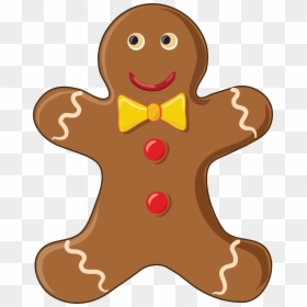 Gingerbread Men Clip Art, HD Png Download - gingerbread cookie png