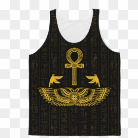 Egyptian Tank Top All-over Print - Active Tank, HD Png Download - egyptian ankh png